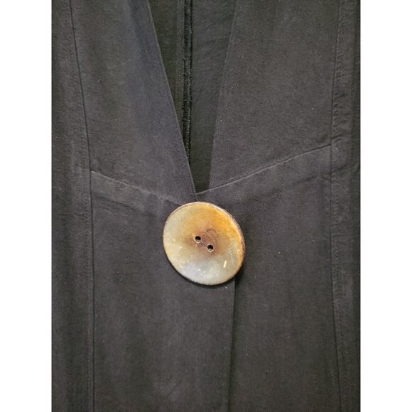 Pala Pala Women's Blazer Black 3/4 Sleeves Artsy L/XL - Picture 3 of 6